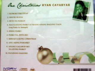 Ryan Cayabyab One Christmas Rar