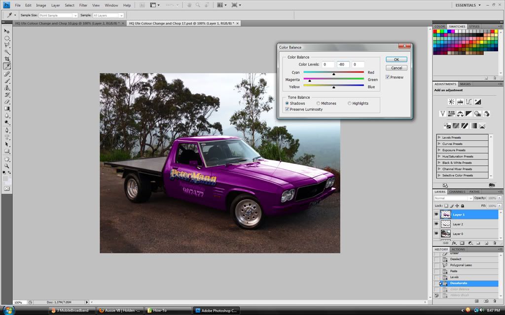 How-To: Changing car colour...
