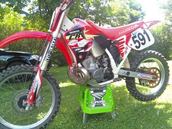 1993 Honda cr250 review #5