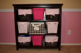 Bookshelf with baskets from Papa &amp; 'Nise