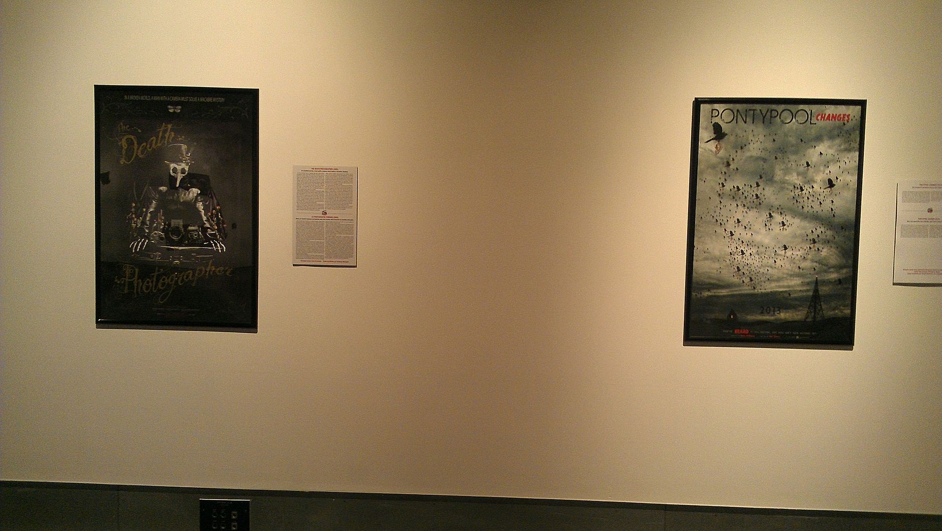 If They Came From Within, "The Death Photographer" and "Pontypool Changes" posters from "If They Came From Within"