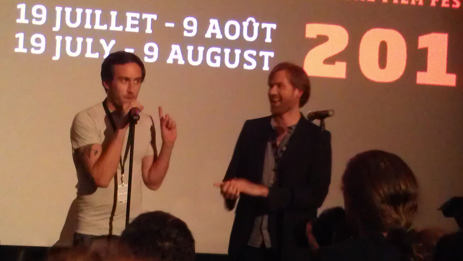 Justin Benson and Aaron Moorhead, "Resolution" directors Justin Benson and Aaron Moorhead