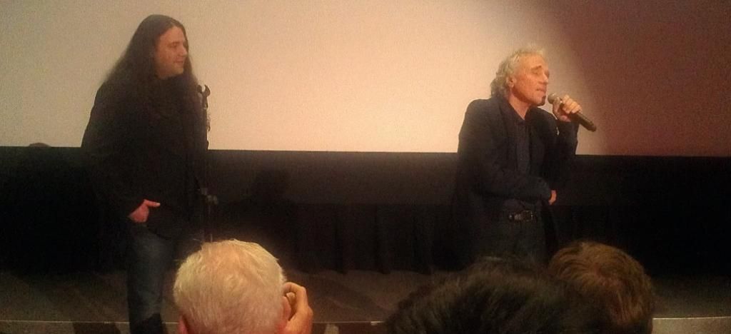 Mitch Davis & Abel Ferrara after WELCOME TO NEW YORK