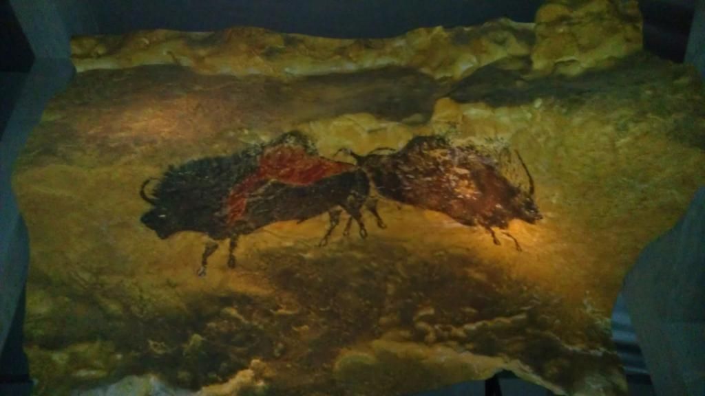 Cave painting reproduction