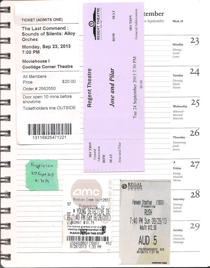This Week in Tickets