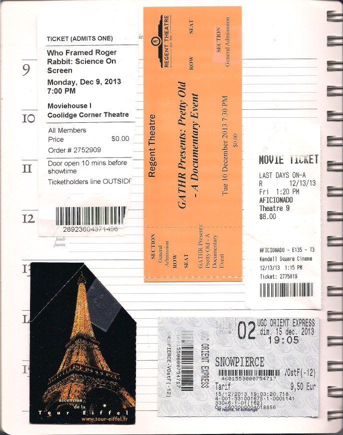 This Week in Tickets