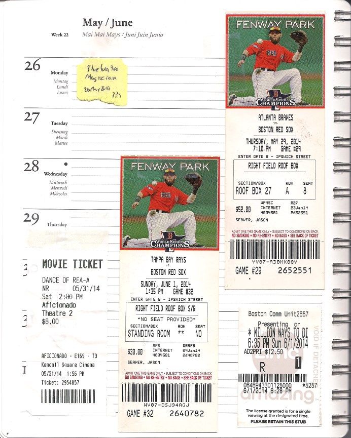 This Week in Tickets