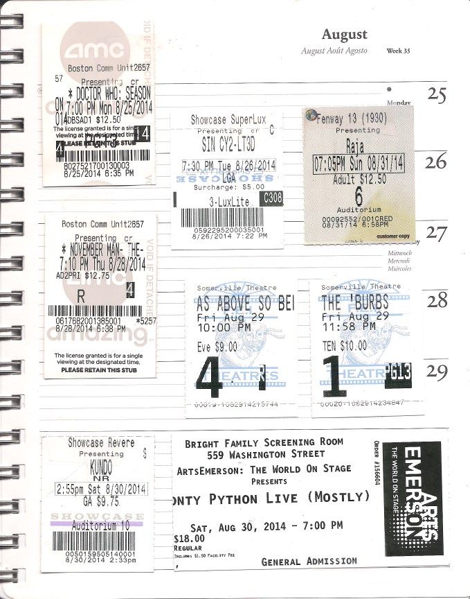 This Week in Tickets