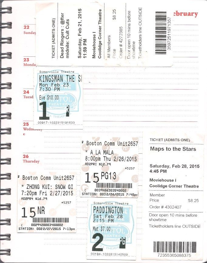This Week in Tickets
