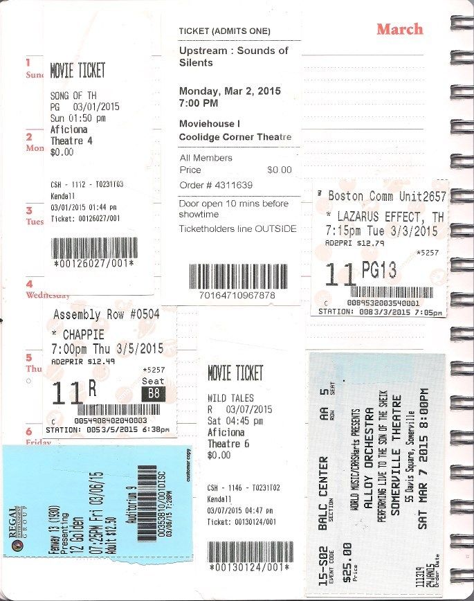 This Week in Tickets