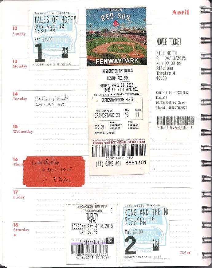 This Week in Tickets