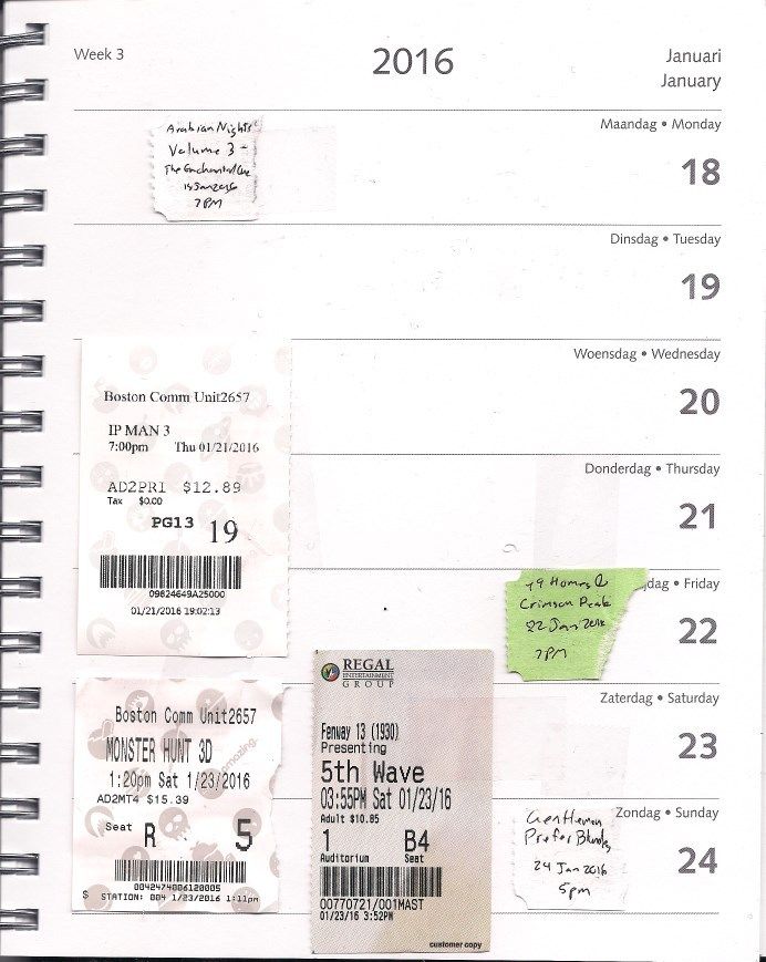 This Week in Tickets