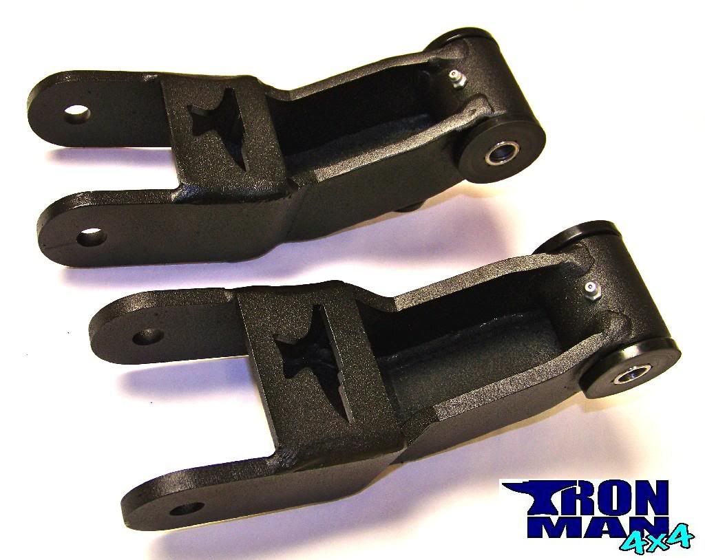Ironman New Product release. Ultimate boomerang Shackles! NAXJA
