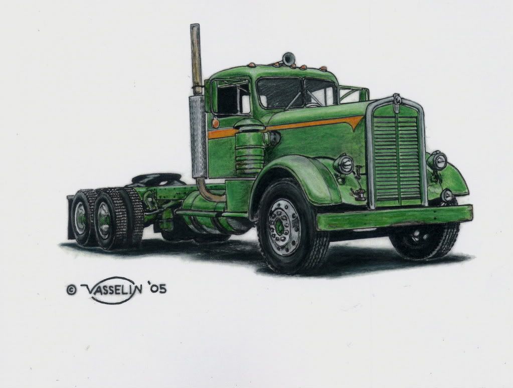 kenworth drawing