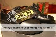 NEW Rockport Brooklands Steel Toe Safety Shoes 8.5M  