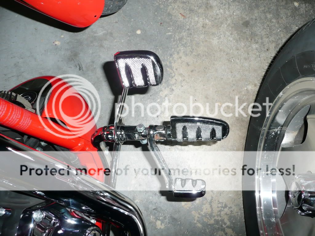 Heel Rest/Highway pegs Harley Davidson Forums